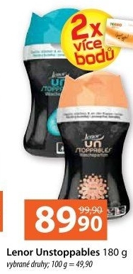 Vonné perličky do pračky Lenor UNstoppables