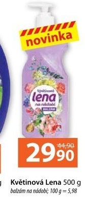 Balzám na nádobí Lena