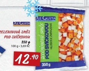 Zeleninová směs pod svíčkovou mražená Dle Gusta