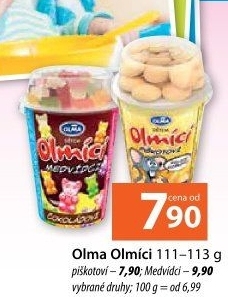 Dezert piškotoví Olmíci Olma