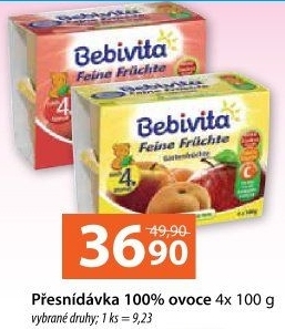 Příkrm ovocný Bebivita