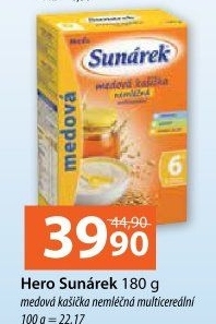 Nemléčná kaše Sunárek