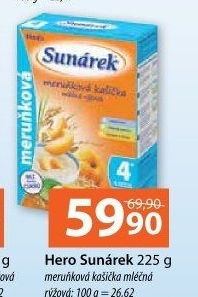 Kaše mléčná Sunárek