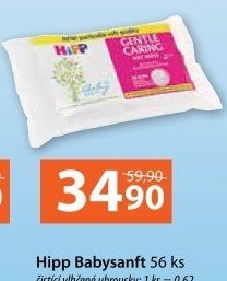Vlhčené ubrousky dětské Baby Sanft Hipp