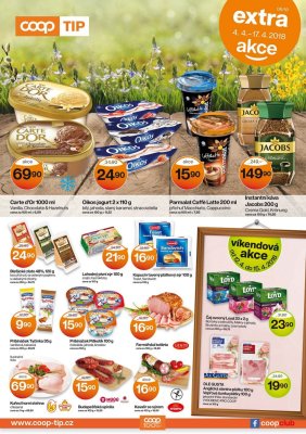 akční leták COOP 4.4.2018-17.4.2018