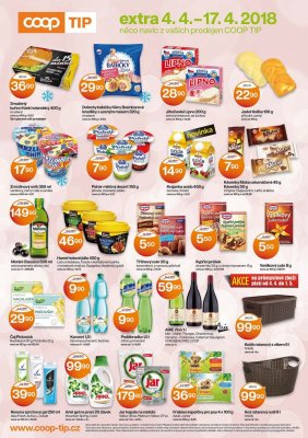 akční leták COOP 4.4.2018-17.4.2018