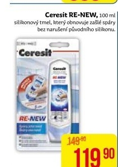 Obnovovač zašlého silikonu Ceresit
