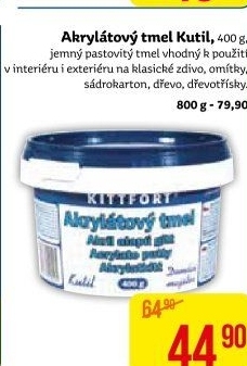 Akrylový tmel Kutil Kittfort