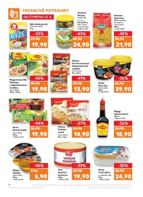 akční leták Kaufland 12.4.2018-18.4.2018