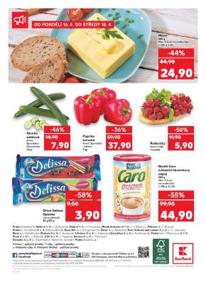 akční leták Kaufland 12.4.2018-18.4.2018