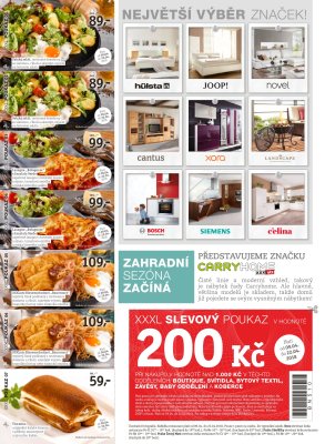 akční leták XXXLutz 9.4.2018-22.4.2018