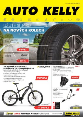 akční leták Auto Kelly 10.4.2018-7.5.2018
