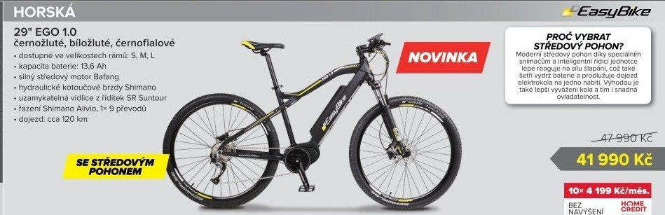 Horské elektrokolo EasyBike Ego