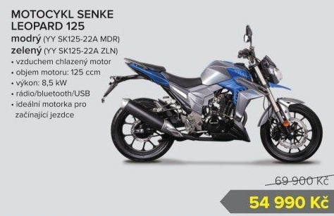 Motocykl Senke Leopard 125