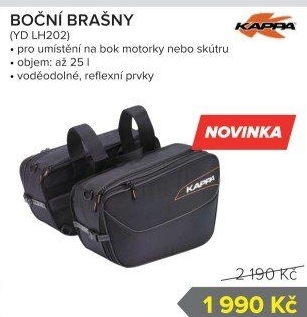 Brašny na motocykl Kappa