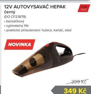 Ruční vysavač do auta