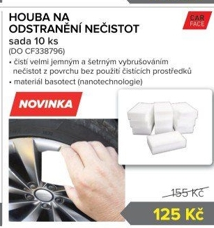 Houba na odstranění nečistot CarFace