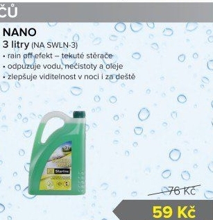 Letní směs do ostřikovačů Nano Starline