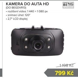 Kamera do auta Full HD Beng