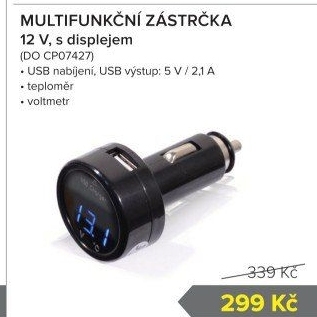 USB adaptér do autozásuvky