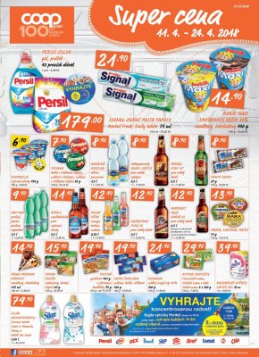 akční leták COOP 11.4.2018-17.4.2018