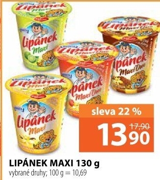 Dezert Lipánek Maxi Madeta