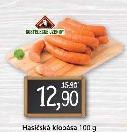 Hasičská klobása Kostelecké uzeniny