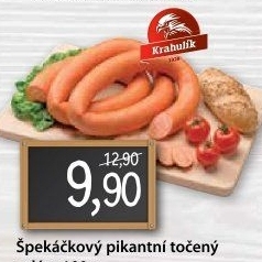 Salám špekáčkový pikantní točený Krahulík