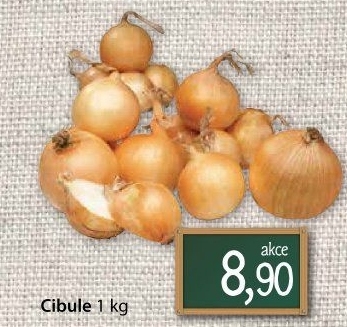 Cibule kuchyňská žlutá