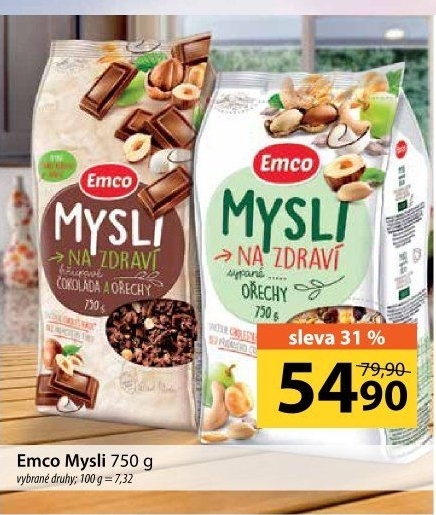 Müsli Mysli na zdraví Emco