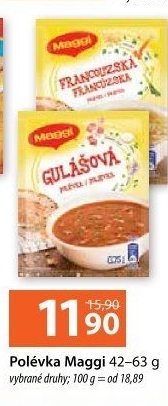 Instantní polévky Maggi
