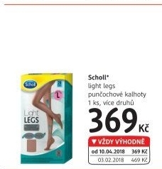 Kompresní punčochové kalhoty Light Legs Scholl