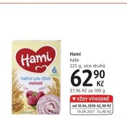 Kaše dětská Hami