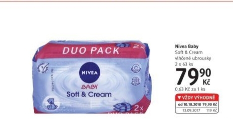 Vlhčené ubrousky Soft &amp