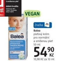 Krém pleťový Balea