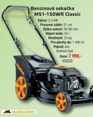 Benzínová sekačka McCulloch M51-150WR