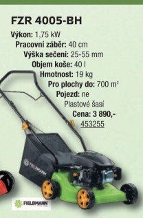 Benzínová sekačka Fieldmann FZR 4005-BH