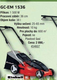 Elektrická sekačka Einhell GC-EM 1536