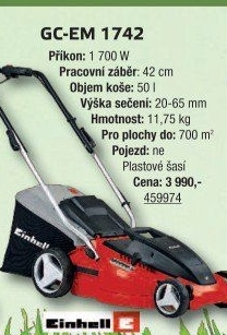 Elektrická sekačka Einhell GC-EM 1742