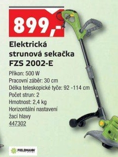 Strunová sekačka Fieldmann FZS 2002-E