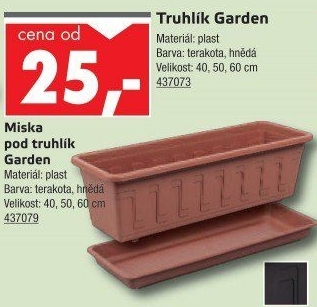Plastová miska pod květináč/truhlík