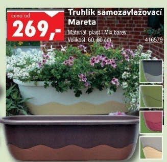 Samozavlažovací truhlík
