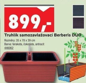 Samozavlažovací truhlík