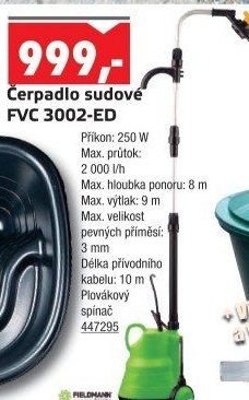 Ponorné čerpadlo do sudu Fieldmann FVC 3002