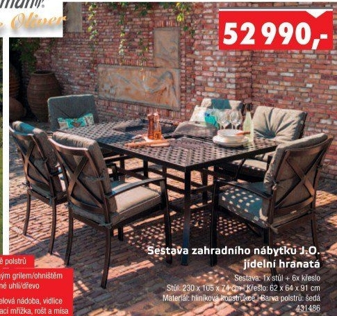 Zahradní set Jamie Oliver Hartman