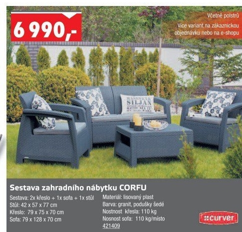 Zahradní set Keter Corfu