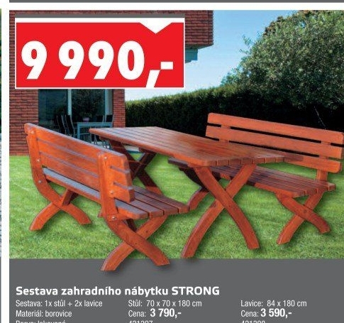 Zahradní set Strong