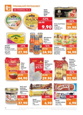 akční leták Kaufland 19.4.2018-25.4.2018