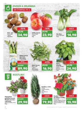 akční leták Kaufland 19.4.2018-25.4.2018