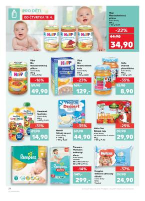 akční leták Kaufland 19.4.2018-25.4.2018